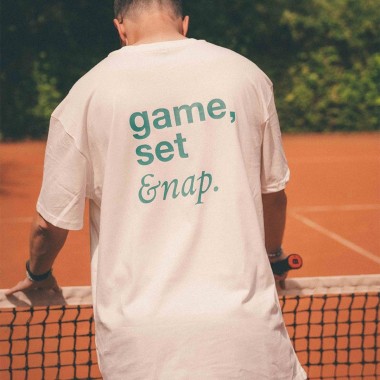 Game, Set & Nap Oversize Shirt - ALMOST A BRAND