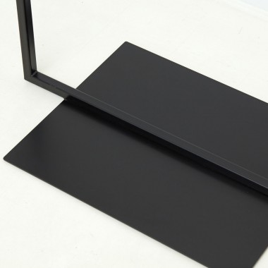 Industrial Design Kleiderständer - skandinavisch geschweisst & schwarz pulverbeschichtet - Garderobenständer SIMPLE LOVE