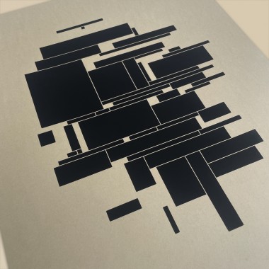 Print now - Riot later ● Off the grid IV - Siebdruck