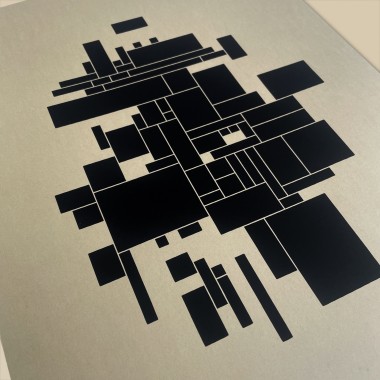 Print now - Riot later ● Off the grid VIII - Siebdruck