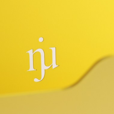 Njustudio Neuer Ordner Mappen-/Zeitschriftenhalter (gelb)