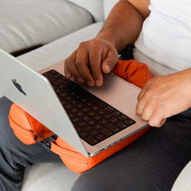paddo Tropical Mango - Ergonomisches Positionierungskissen, Ergorolle für Deinen Schreibtisch