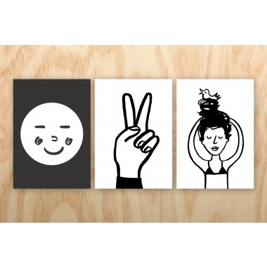 Postkarte – Print (DIN A5), Victory