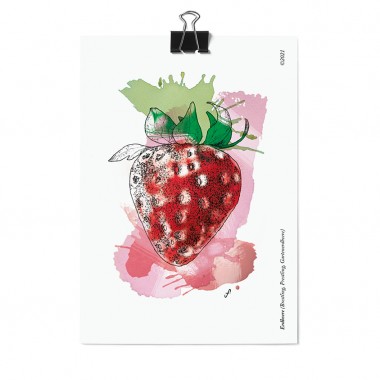 Postkartenset, 16 Obst und Gemüse Postkarten von Kupferstecher.Art
