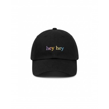 hey hey Rainbow Cap 2.0 - schwarz