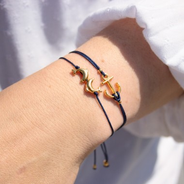 Armband auf Karte - Anker - Du bist mein Anker
