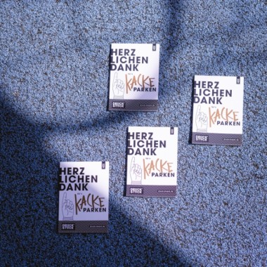 DRUCK STÜCK Kacke-Knöllchen-Block DIN A6