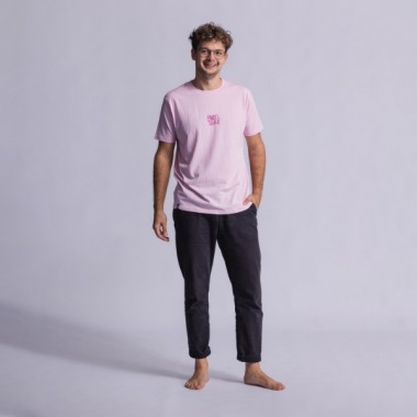DRUCK STÜCK T-Shirt EINZELSTÜCK unisex Puderrosa