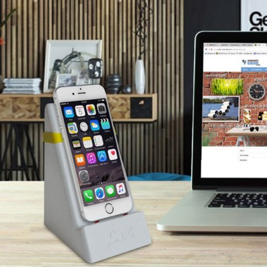 SMOC - Smartphone- und Tablethalter (Smartphonedock) - Mittelgrau