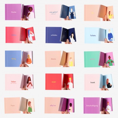 talking hands flipbooks – Daumenkinos für Gebärden – 15er Starter-Set DGS