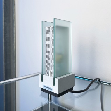 Keilbach Tischleuchte "twix", 8 x 8 x 20 cm, incl. LED Leuchtmittel, CE-geprüft