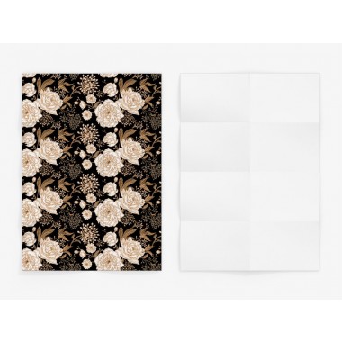 typealive / 5x Geschenkpapier / Flower Wrap (gefaltet)
