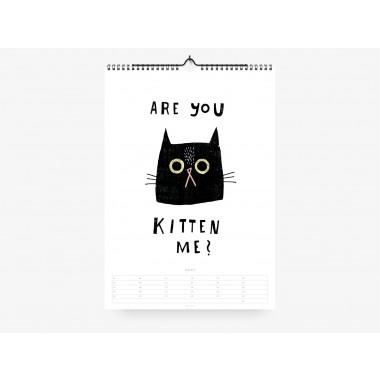 typealive / Wandkalender / Catisfaction  