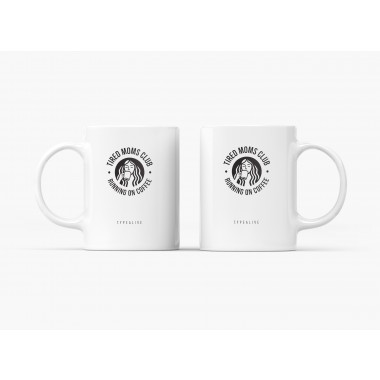 typealive / Tasse aus Keramik / Tired Moms