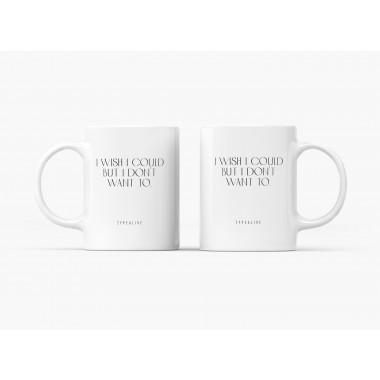 typealive / Tasse aus Keramik / I Wish