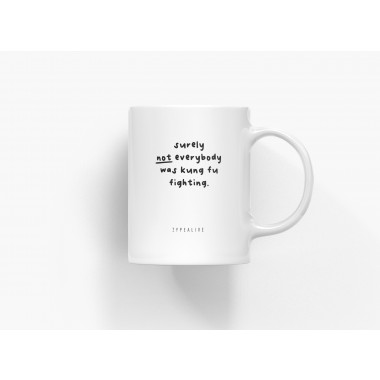 typealive / Tasse aus Keramik / Kung Fu