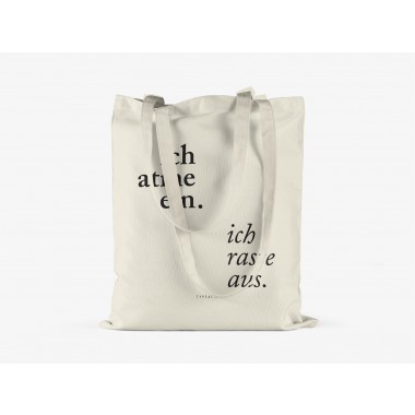 typealive / Baumwolltasche / Ich Atme Ein