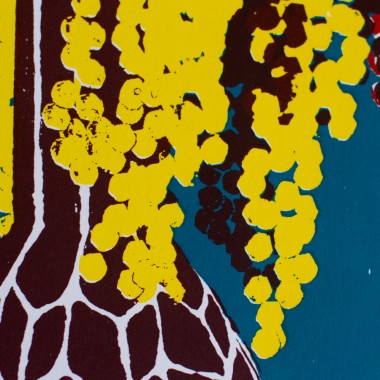 Print now - Riot later ● Vase #6 Siebdruck