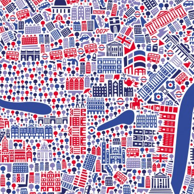 Vianina London Poster 70 x 50