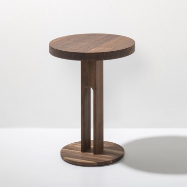 Beistelltisch Fork Nussbaum