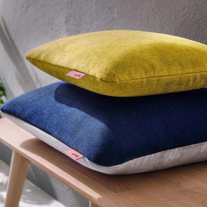 hum Atrium Outdoor-Kissen einfarbig 40x40cm