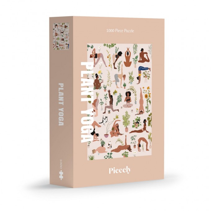 Piecely Plant Yoga Puzzle, 1000 Teile
