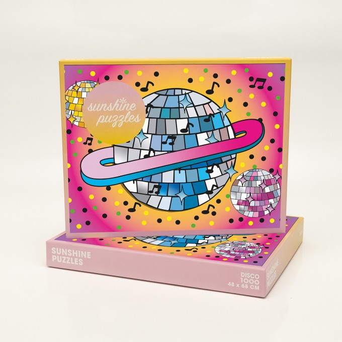Disco, 1000 Teile Puzzle, Sunshine Puzzles