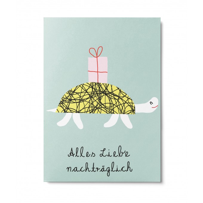 UNTER PINIEN – Schildkröte – Postkarte