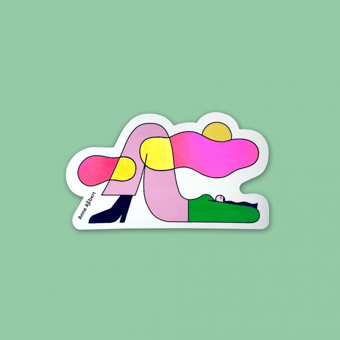 Anne Albert – Sticker – Clouds