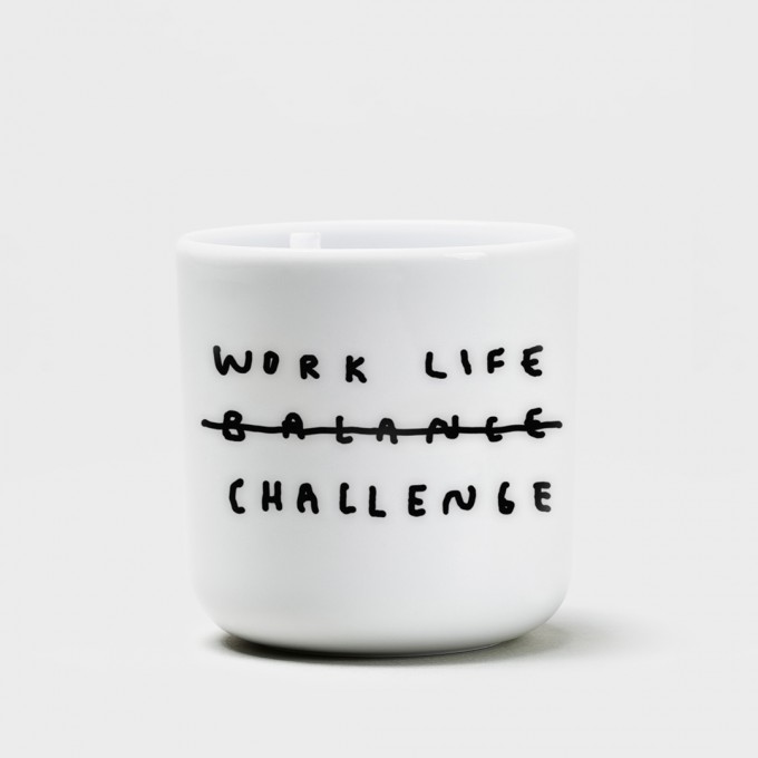 WORK LIFE CHALLENGE Becher - yahya studio, johanna schwarzer