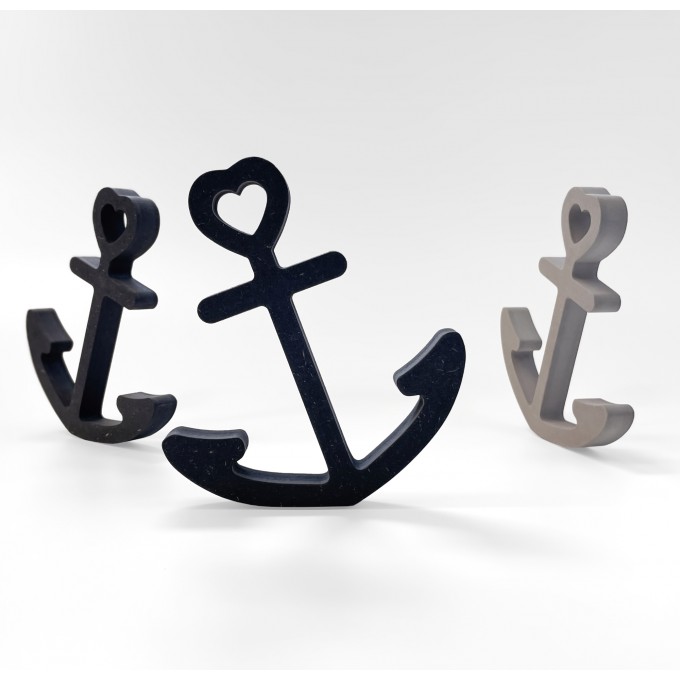 ellips design AHOI • kleiner Deko-Anker in 2 Farben
