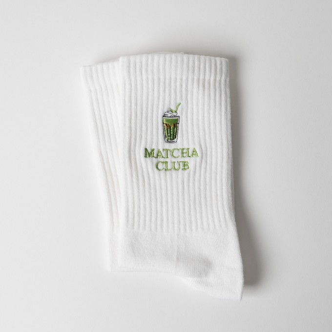 Matcha Club Statement Socken - arrel