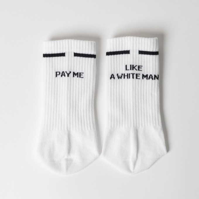 Pay me like a white man - Statement Socken - arrel